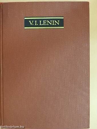 V. I. Lenin összes művei 31.