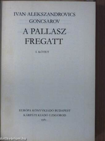 A Pallasz fregatt I. (töredék)