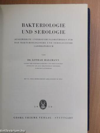 Bakteriologie und Serologie