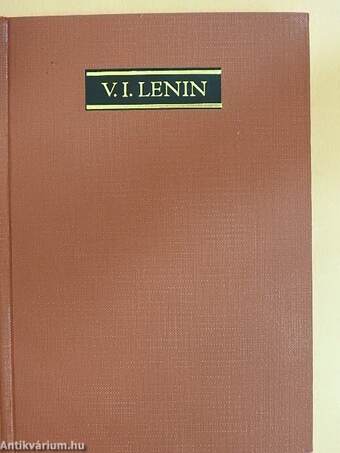 V. I. Lenin összes művei 27.