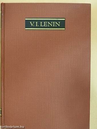 V. I. Lenin összes művei 25.