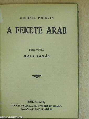 A fekete arab