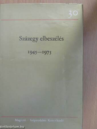 Százegy elbeszélés I. (töredék)