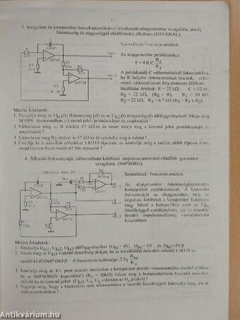 Elektronika - Szimulációs és mérési útmutató 2. félév