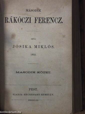 Második Rákóczi Ferencz 1-2. (töredék)