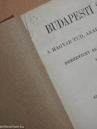 Budapesti Szemle 152. kötet 430., 431., 432. szám/153. kötet 433., 434., 435. szám