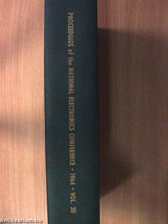 Proceedings of the National Electronics Conference 1964. Vol. 20.