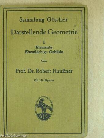 Darstellende Geometrie I.