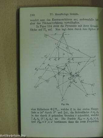 Darstellende Geometrie I.