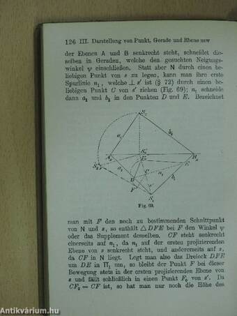 Darstellende Geometrie I.