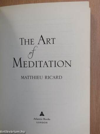 The Art of Meditation