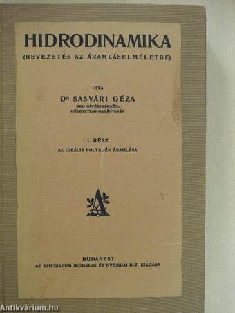 Hidrodinamika I.