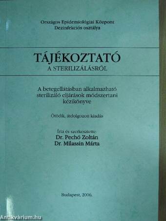 Tájékoztató a sterilizálásról