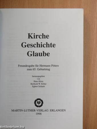 Kirche, Geschichte, Glaube