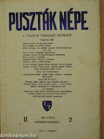 Puszták népe 1947. június