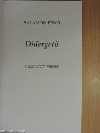 Didergető (dedikált példány)