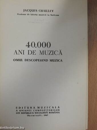 40.000 ani de muzica