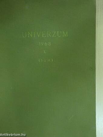 Univerzum 1968. (fél évfolyam)