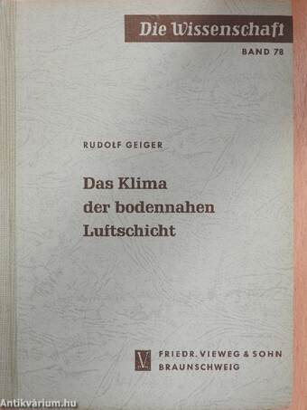 Das Klima der bodennahen Luftschicht