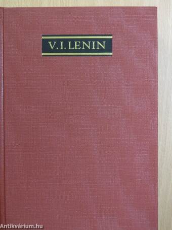 V. I. Lenin összes művei 17.