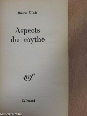 Aspects du mythe