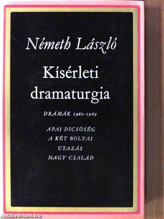 Kísérleti dramaturgia I.