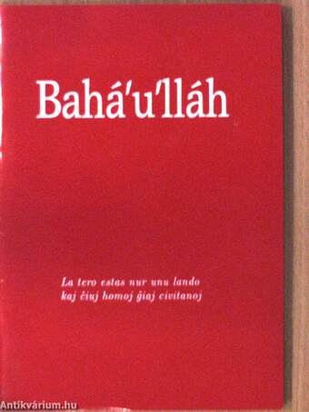 Bahá'u'lláh