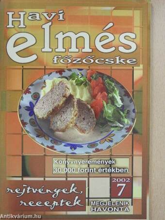 Havi elmés főzőcske 2002/7