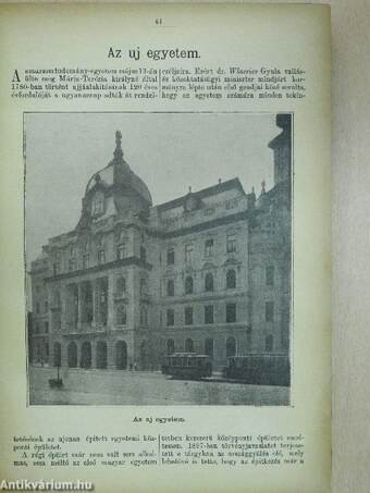 Az "Athenaeum" nagy képes naptára az 1901-diki közönséges évre (rossz állapotú)