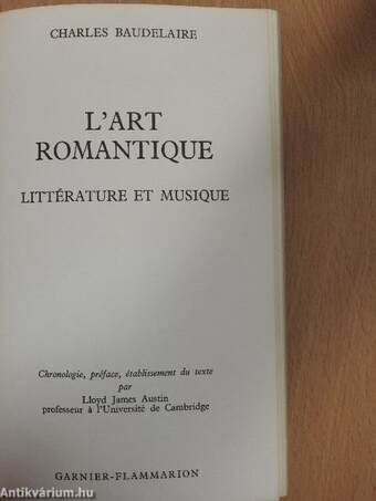 L'art romantique