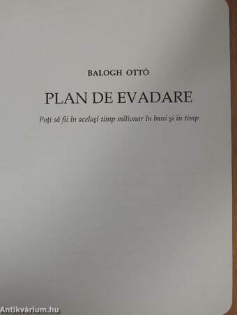 Plan de evadare