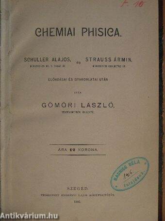 Chemiai phisica