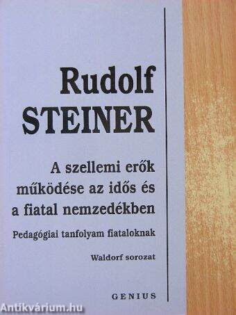 A szellemi erők működése az idős és a fiatal nemzedékben