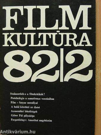 Filmkultúra 1982. március-április