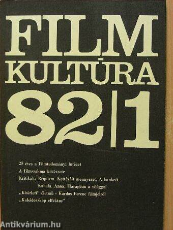 Filmkultúra 1982. január-február