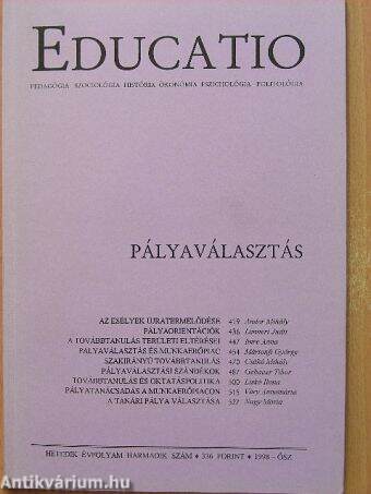 Educatio 1998/3. 