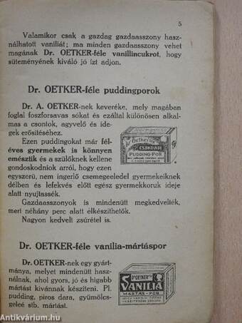 Dr. Oetker-receptek