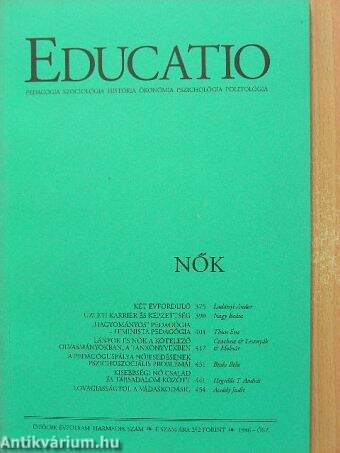 Educatio 1996/3. Ősz