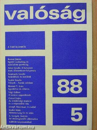 Valóság 1988. május