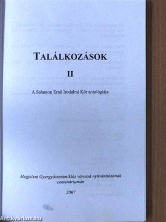 Találkozások II.