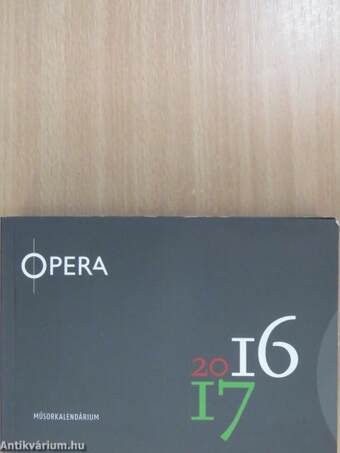 Opera Műsorkalendárium 2016-2017