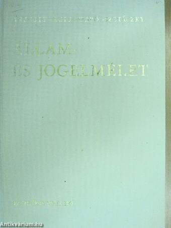 Állam- és jogelmélet