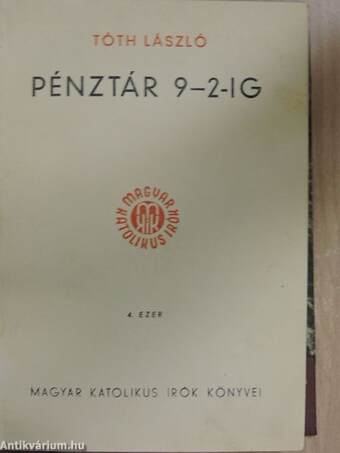 Pénztár 9-2-ig