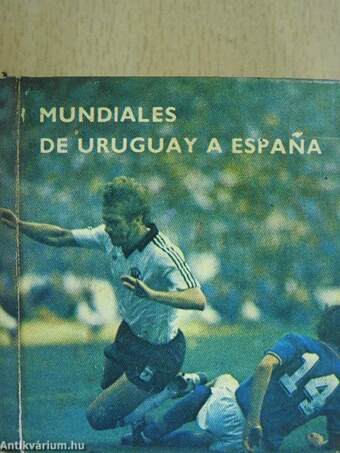 Mundiales de Uruguay a Espana (minikönyv)