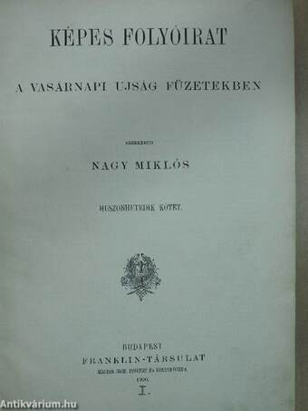 Képes Folyóirat 1900. január-december I-II.