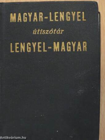 Magyar-lengyel/lengyel-magyar útiszótár