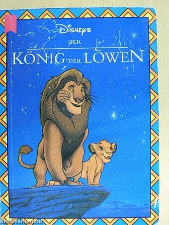 Der König der Löwen (minikönyv)