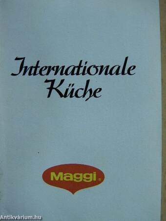 Internationale Küche (minikönyv)