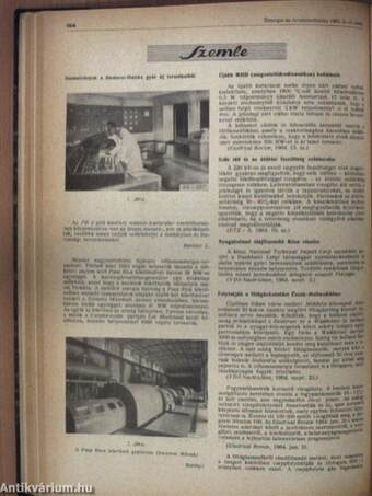 Energia és Atomtechnika 1965. január-december