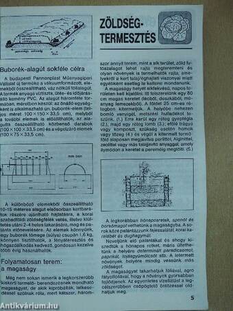 Kerti Kalendárium évkönyve 1989.